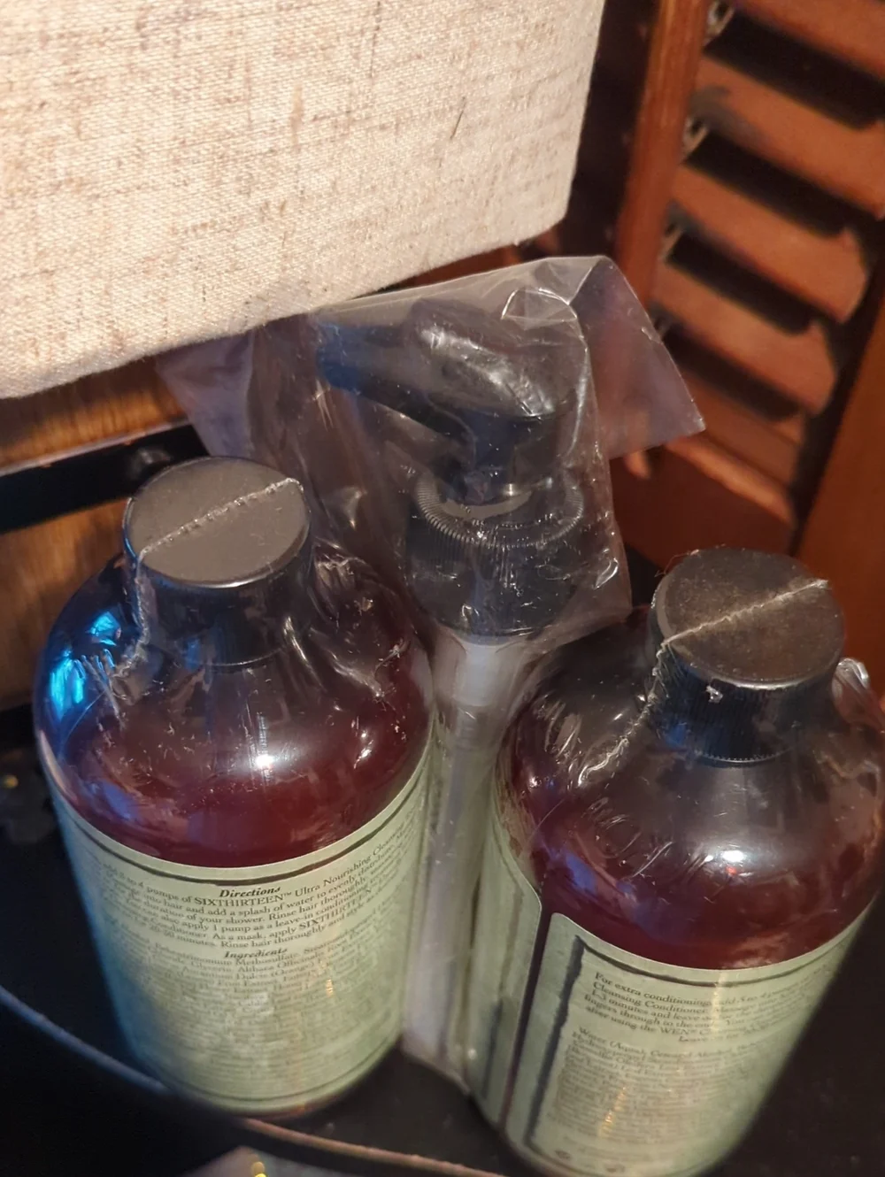 Wen 613 Six Thirteen Ultra Cleansing Treatment Pump Vanilla 12 OZ LOT x 2 NEW ⭐